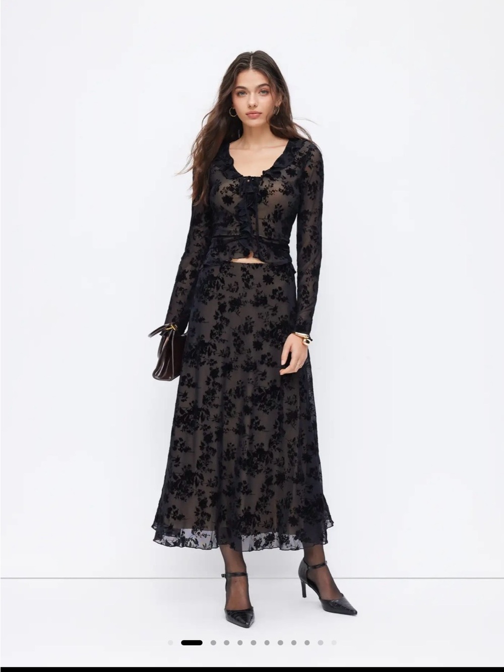 Cider 2 piece skirt set